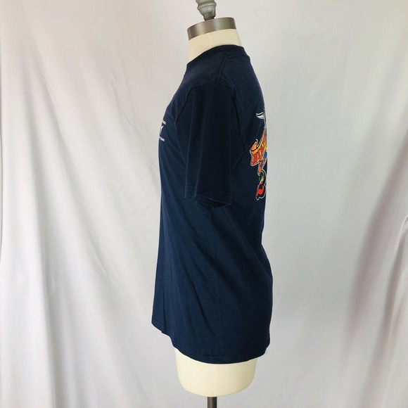 ROT Motorcycle Biker Rally T Shirt Adult Small Bike Rally Austin Texas 2001 - Picture 7 of 7